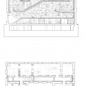 section + floor plan section + floor plan