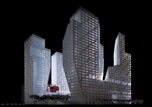 Sliced Porosity Block / Steven Holl Architects