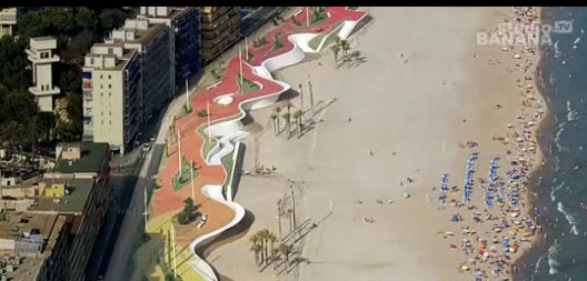 Video: Benidorm West Beach Promenade / OAB