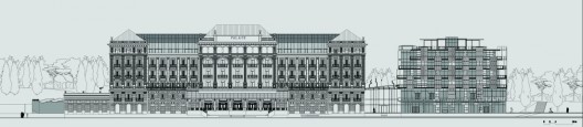 south elevation