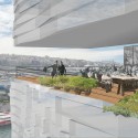 Piraeus Tower competition proposal / Arhiidea Architects Courtesy of Arhiidea Architects