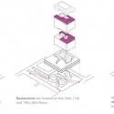 Piraeus Tower competition proposal / Arhiidea Architects Courtesy of Arhiidea Architects