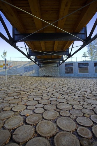 Open Air Exhibition Grounds of the Estonian Road Museum / Salto AB