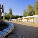 Open Air Exhibition Grounds of the Estonian Road Museum / Salto AB Open Air Exhibition Grounds of the Estonian Road Museum / Salto AB © Karli Luik