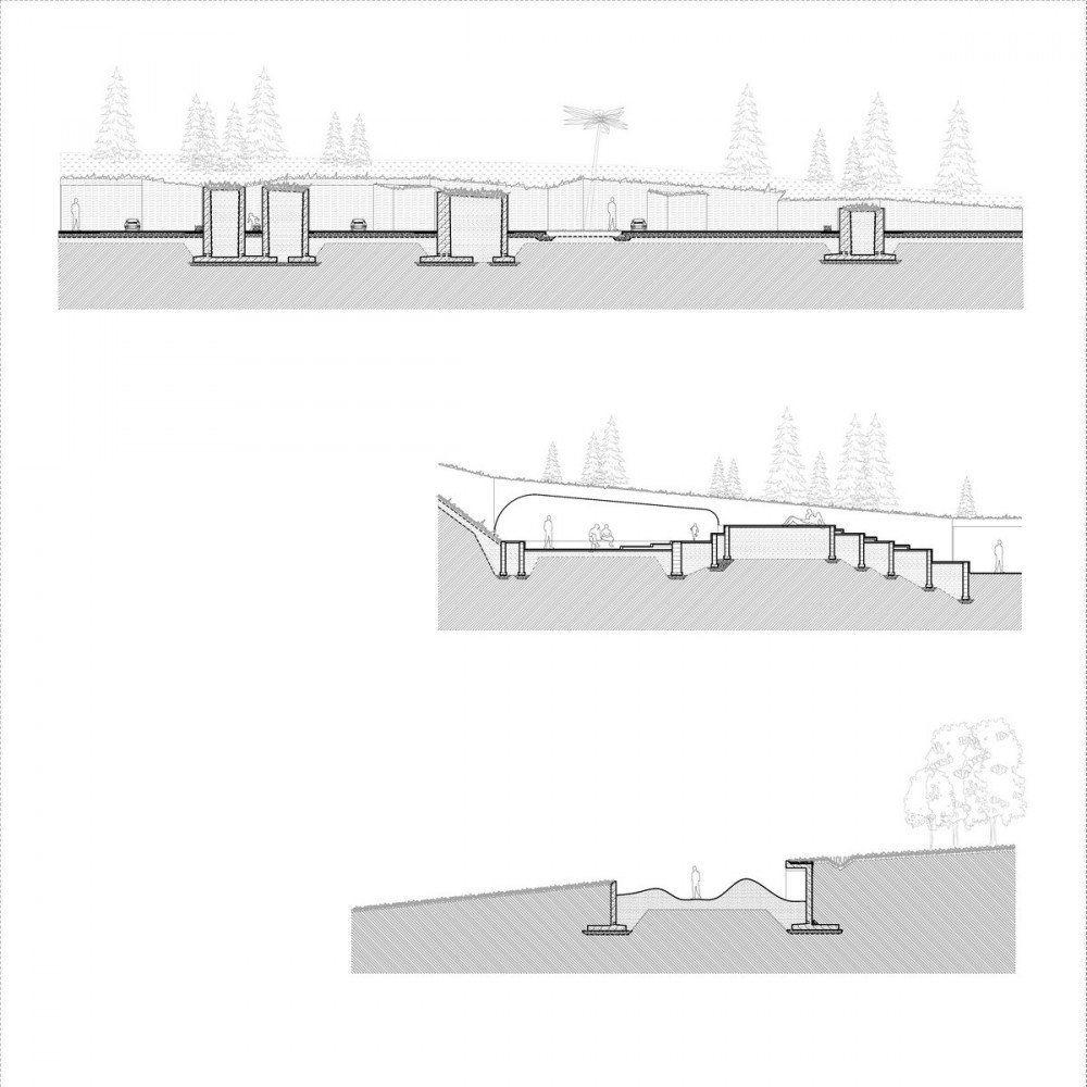 Open Air Exhibition Grounds of the Estonian Road Museum / Salto AB
