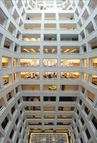 DSC00066 The central void of the building