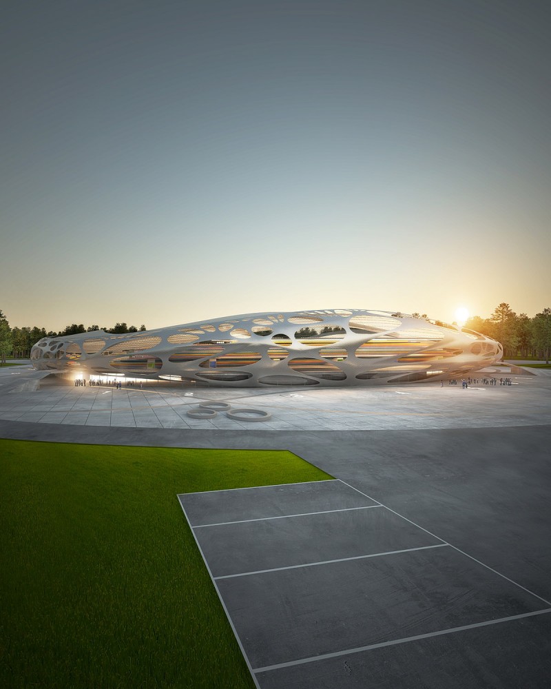 Football Stadium FC Bate Borisov / OFIS arhitekti