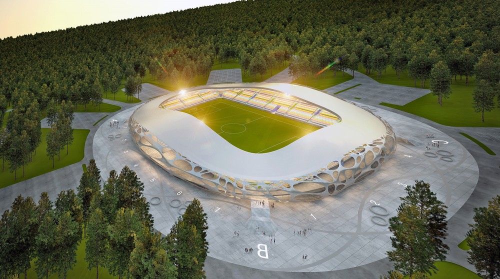 Football Stadium FC Bate Borisov / OFIS arhitekti