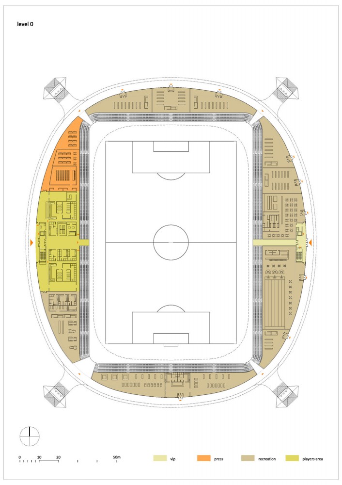 Football Stadium FC Bate Borisov / OFIS arhitekti