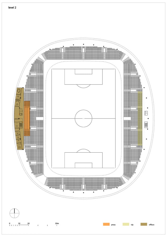 Football Stadium FC Bate Borisov / OFIS arhitekti