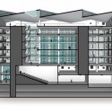 Advanced Manufacturing Centre / HASSELL Perspective Section