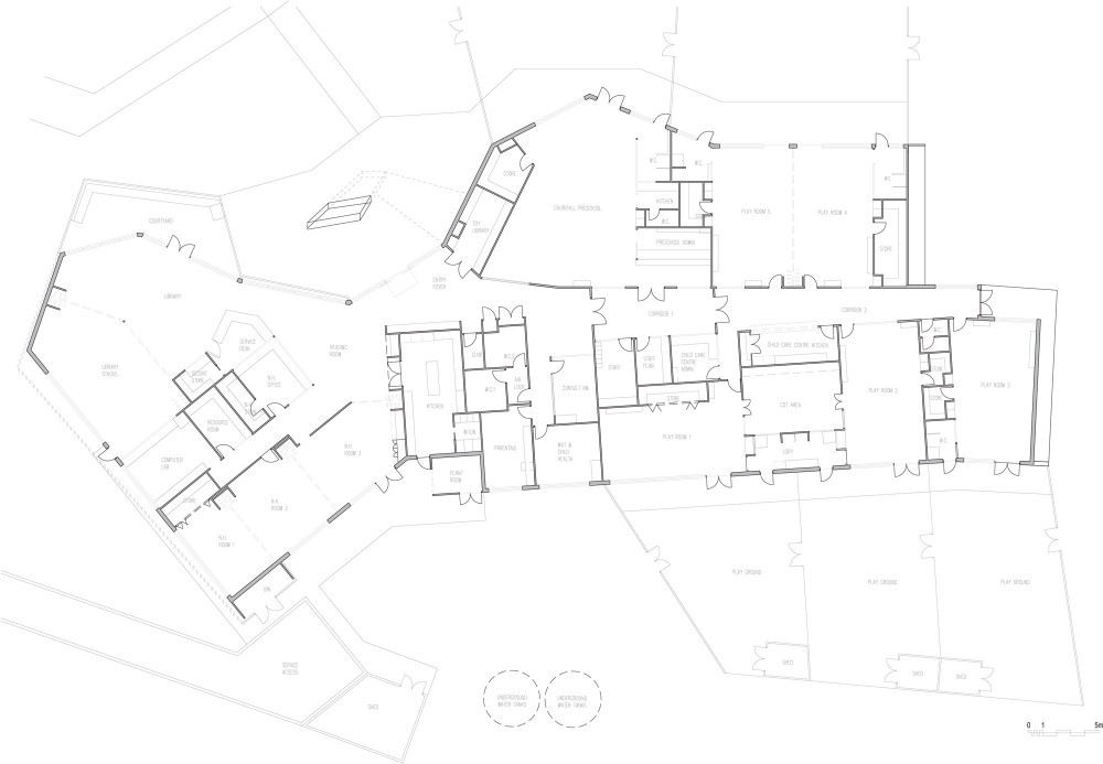 Churchill Integenerational Hub / Suters Architects