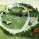 Landmark on Cebeli Hill / 1/1 Architecture Aerial View