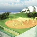 Landmark on Cebeli Hill / 1/1 Architecture Activity Meadow