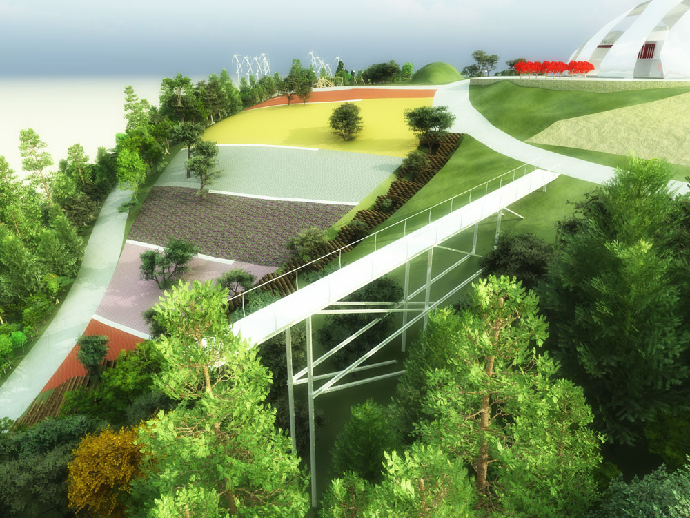 Landmark on Cebeli Hill / 1/1 Architecture