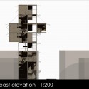 Pod Market / Ben Walker East Elevation