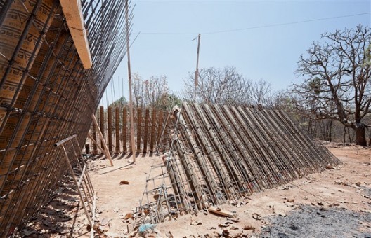 Construction of Sanctuary Mesa Colorada by Tatiana Bilbao