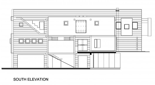 south elevation