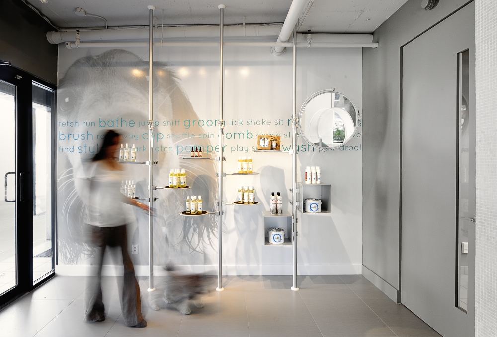 Unleashed Dog Spa / Square One Interiors