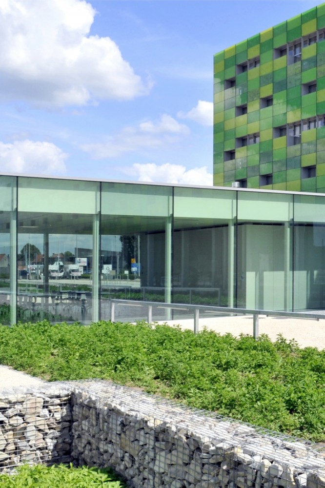 Infrax West Offices / Crepain Binst Architecture