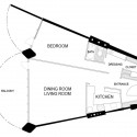 marina city_floorplan1BR 1 Bedroom Plan