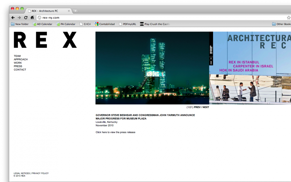 Tips for an Architect’s website