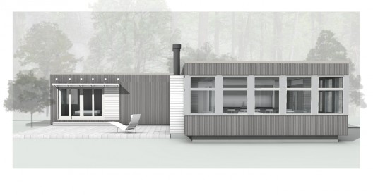 south elevation