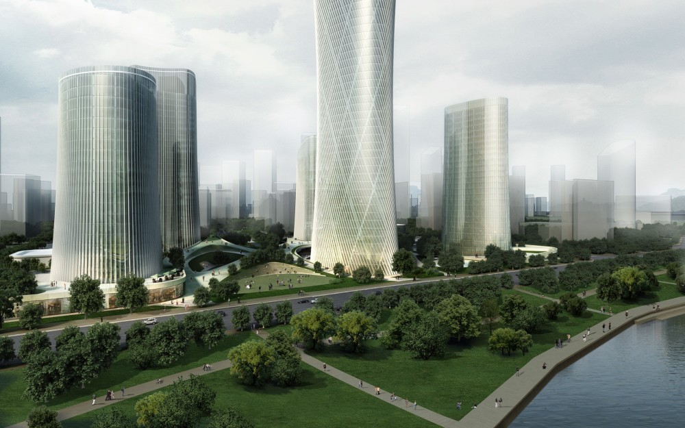 Central Business District Wenzhou / HENN ARCHITEKTEN+HENN Studio B