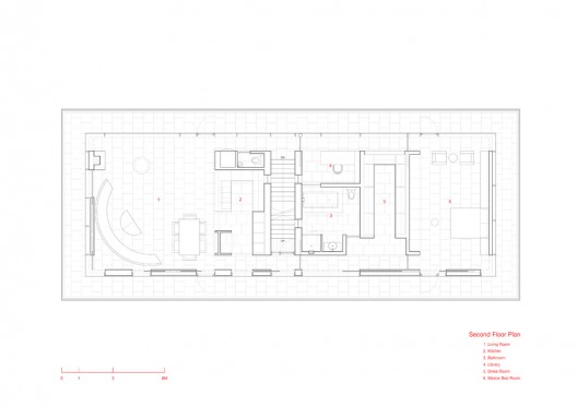second floor plan