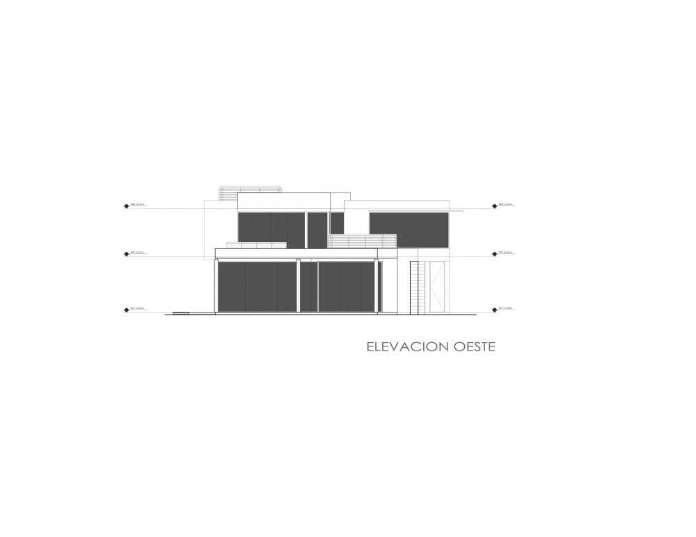 west elevation west elevation