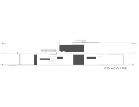 south elevation