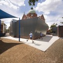 Sacred Heart Primary School Library / Suters Architects Sacred Heart Primary School Library / Suters Architects © Gollings Photography