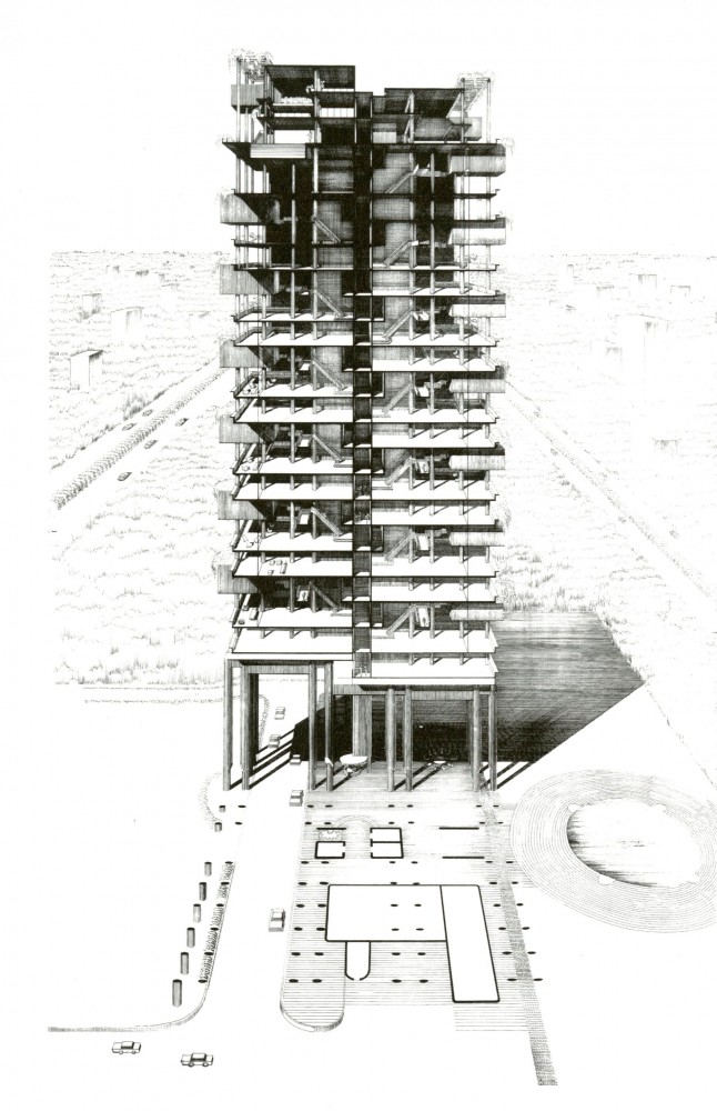 AD Classics: The Colonnade Condominiums / Paul Rudolph