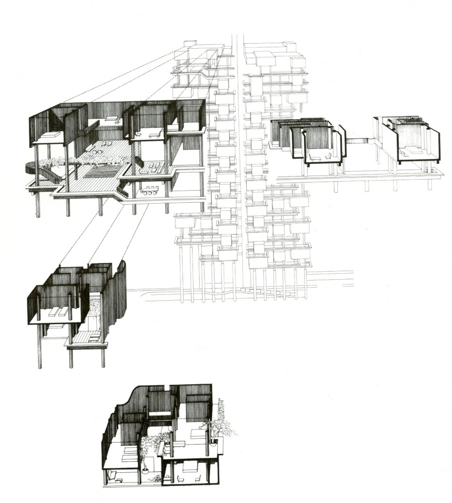 AD Classics: The Colonnade Condominiums / Paul Rudolph