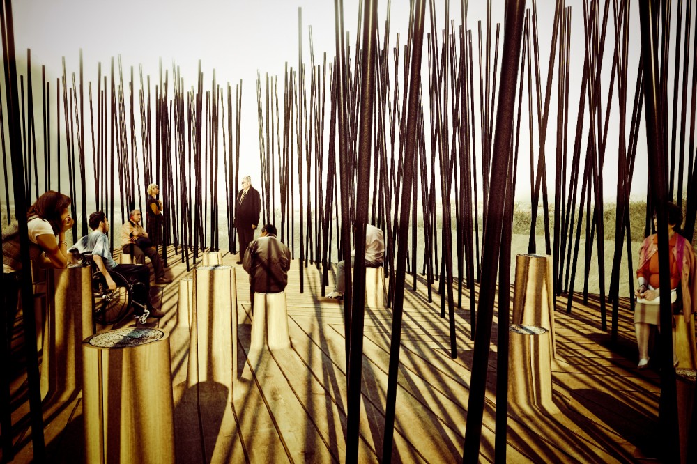 Atlantic City Holocaust Memorial proposal / Ariel Noyman and Ruth Kedar