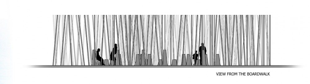 Atlantic City Holocaust Memorial proposal / Ariel Noyman and Ruth Kedar