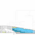 moon16 Partial Section © JAJA Architects.