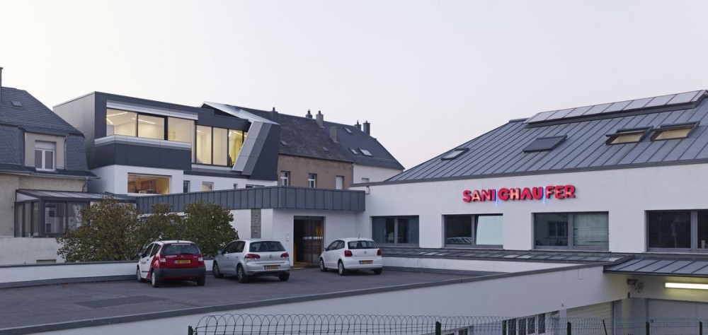 Roof Top Office Dudelange / dagli + atélier d’architecture