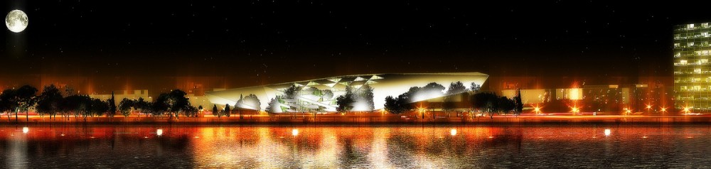 Newark Visitors Center ORIGA[MIX] / Influx_Studio