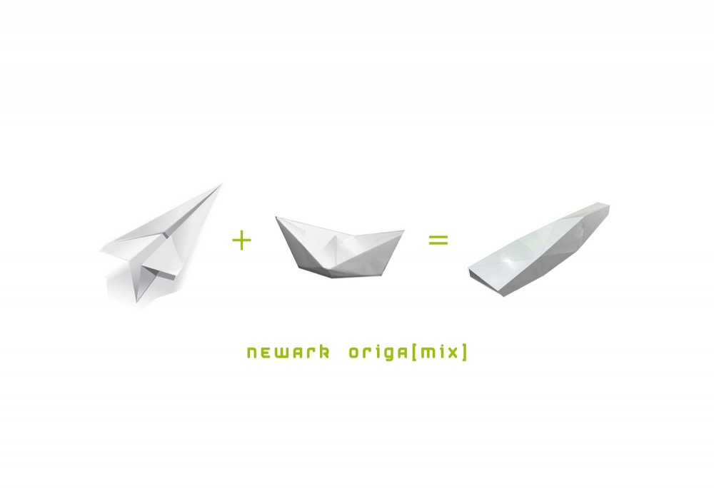 Newark Visitors Center ORIGA[MIX] / Influx_Studio