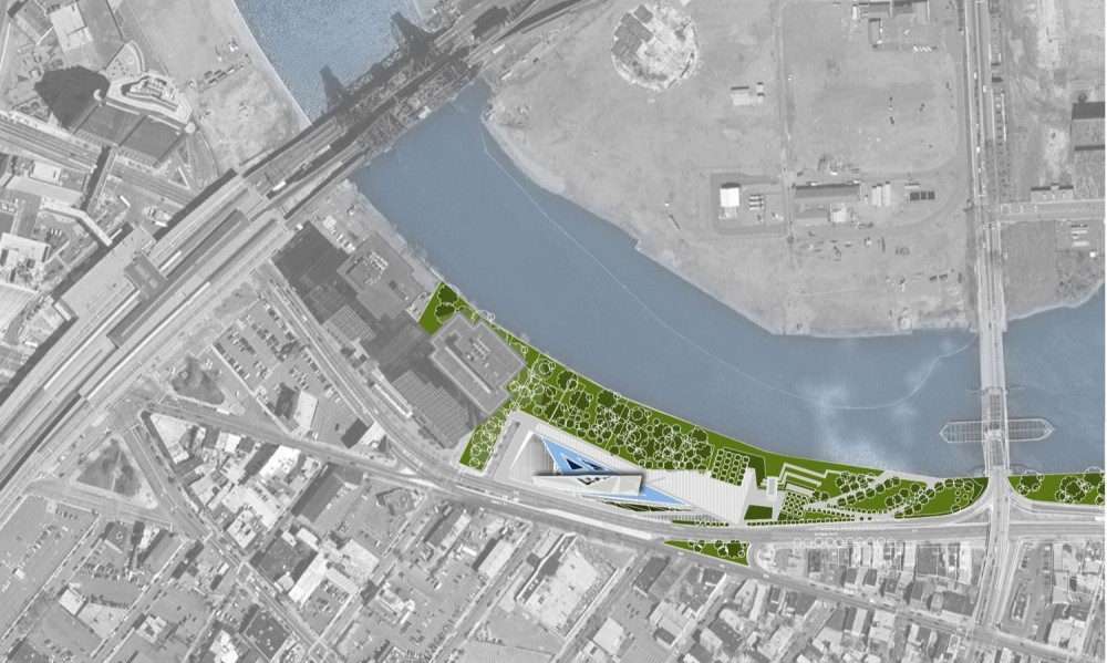 Newark Visitors Center ORIGA[MIX] / Influx_Studio
