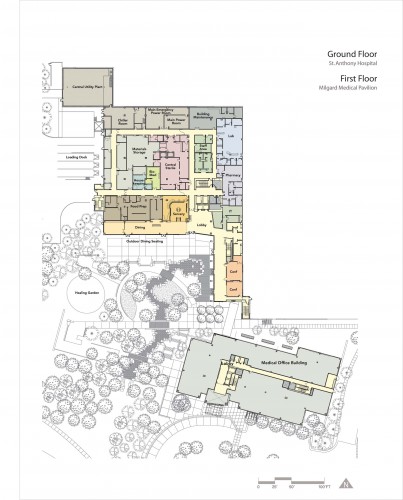 ground floor and first floor