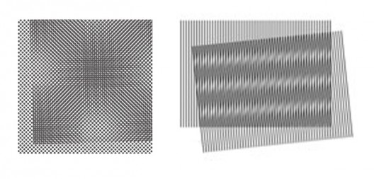 moire effect diagram