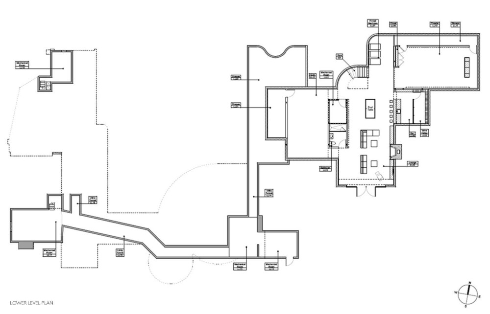lower level plan lower level plan