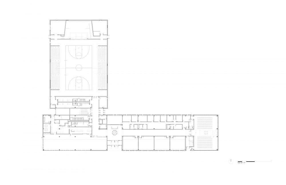 Christ the King Jesuit College Preparatory School / John Ronan Architects