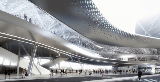 Kaohsiung Port Terminal Competition Proposal / Asymptote Architecture and Artech Architects