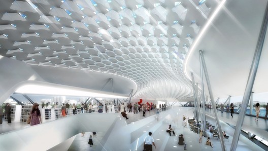 Kaohsiung Port Terminal Competition Proposal / Asymptote Architecture and Artech Architects