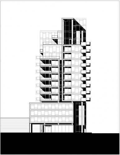 east elevation