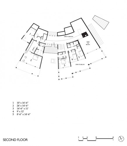 second floor plan