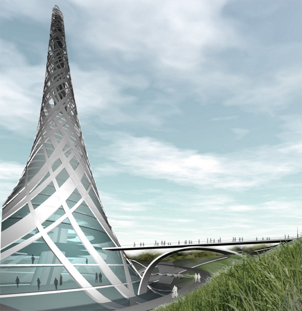 Taiwan Tower Competition Entry / Aedas R&D